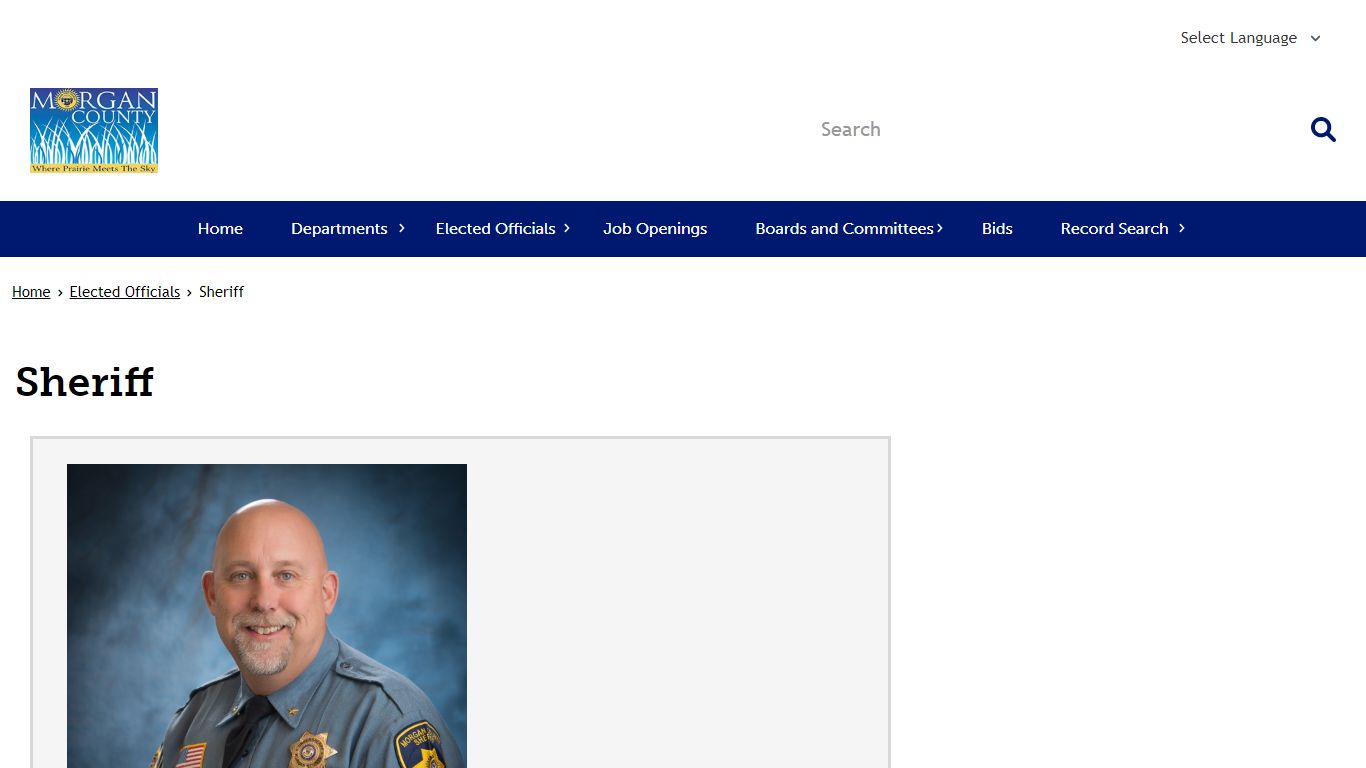 Sheriff | Morgan County